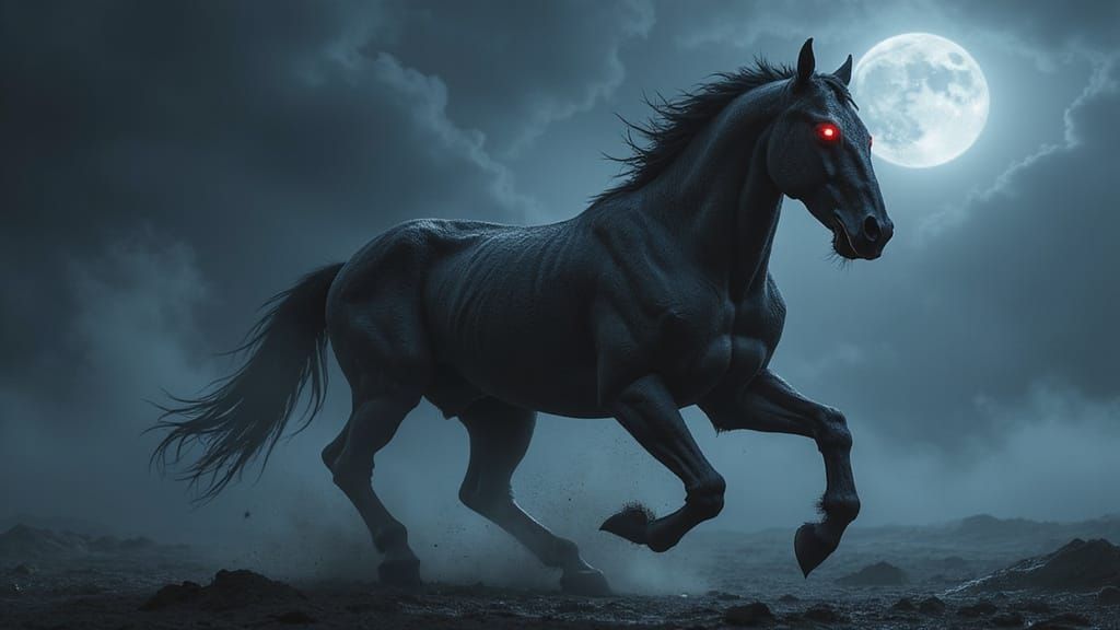 Nightmare: A Fear-Born Beast of Black Sand