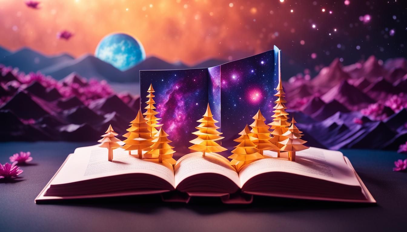 Cosmic Book Portal: Fantasy Papercraft Dimension