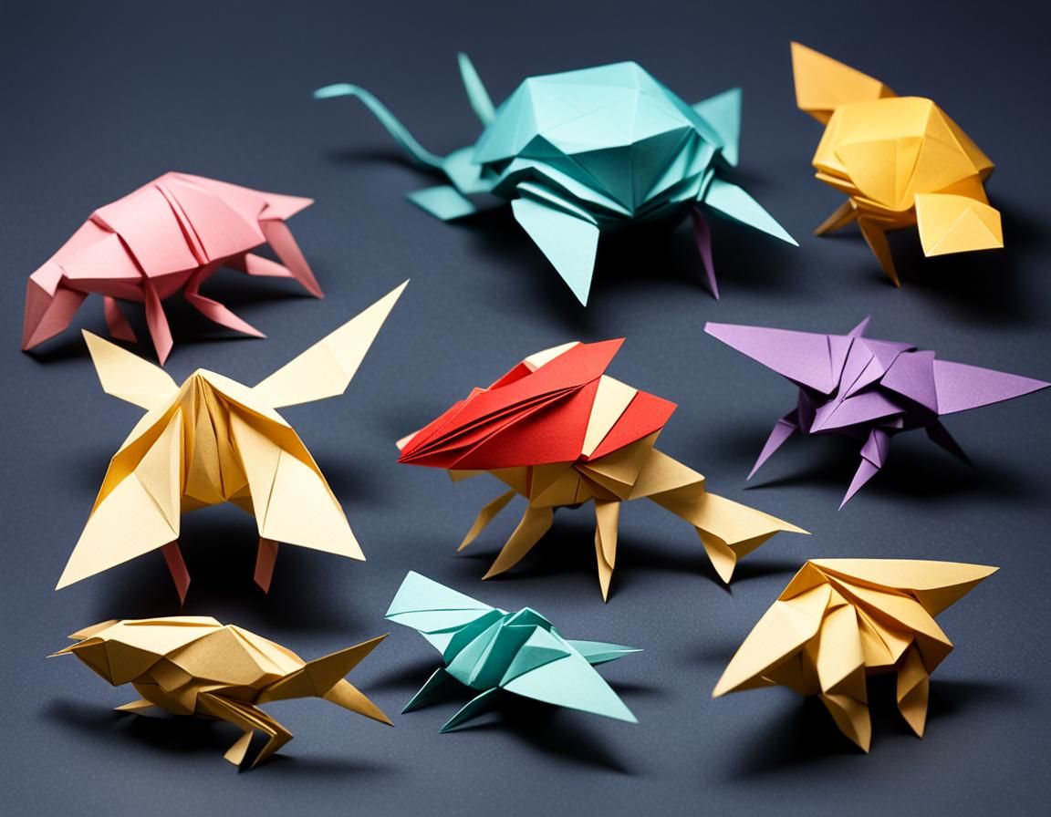 Bioshock Plasmids: Intricate Origami Papercraft Collection