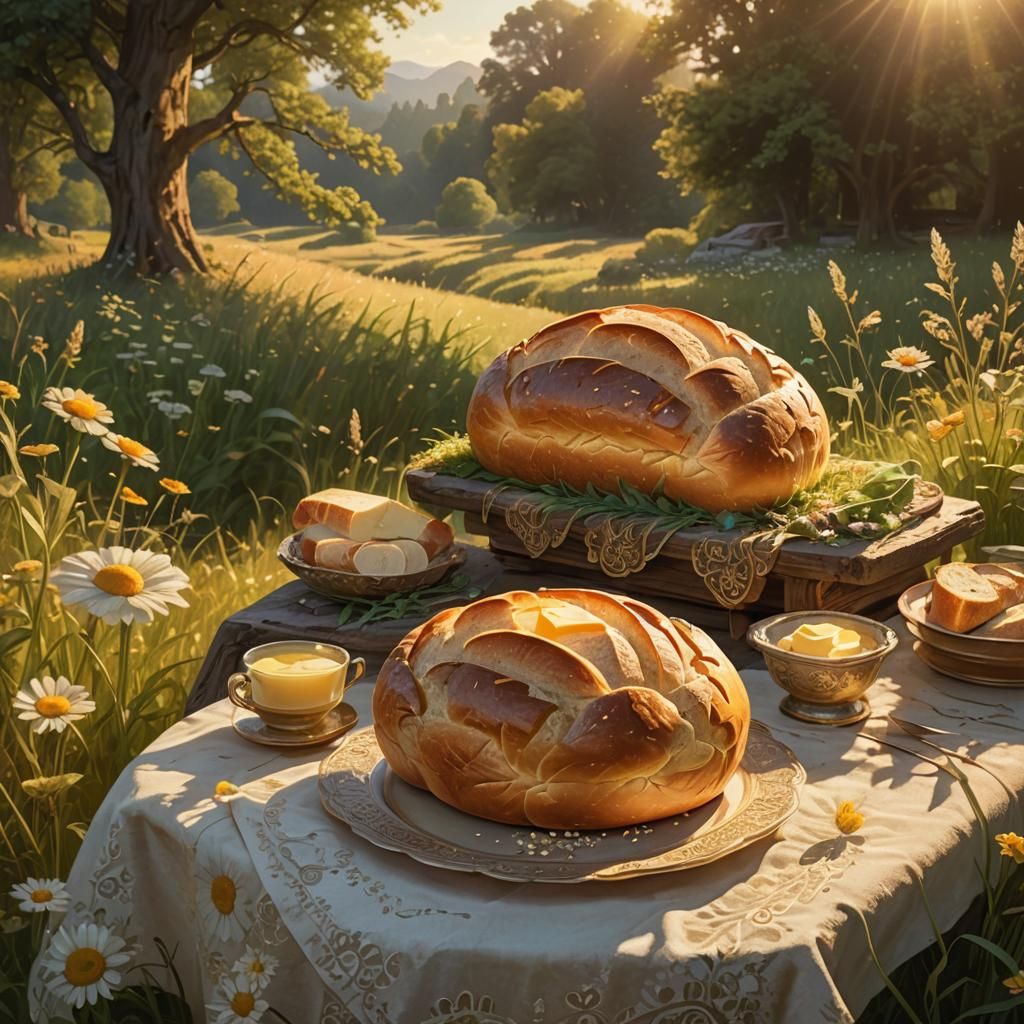 Majestic Bread and Butter in Golden Meadow