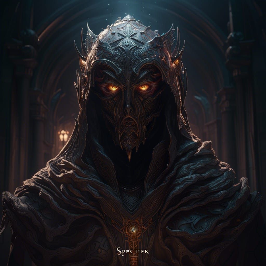 Specter in Dark Fantasy Style