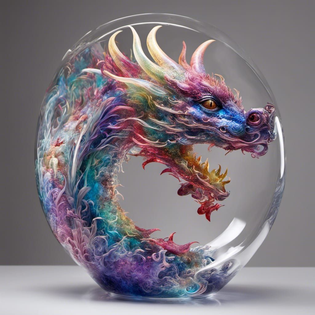 Dragon de verre