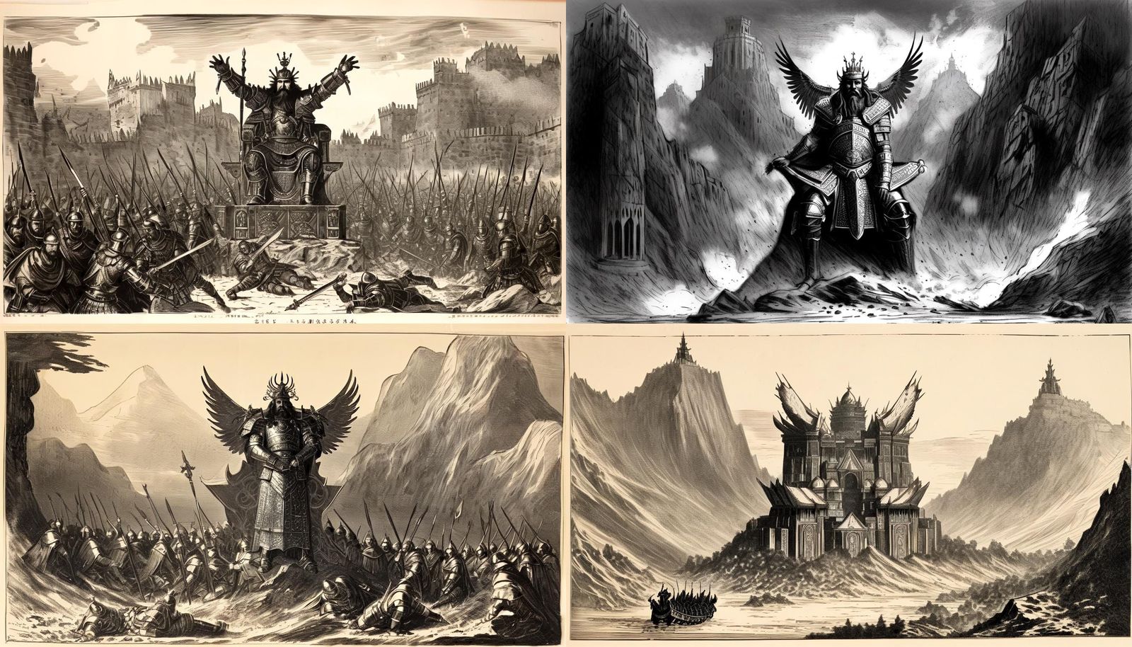 Epic War God King of Eldoria Digital Art