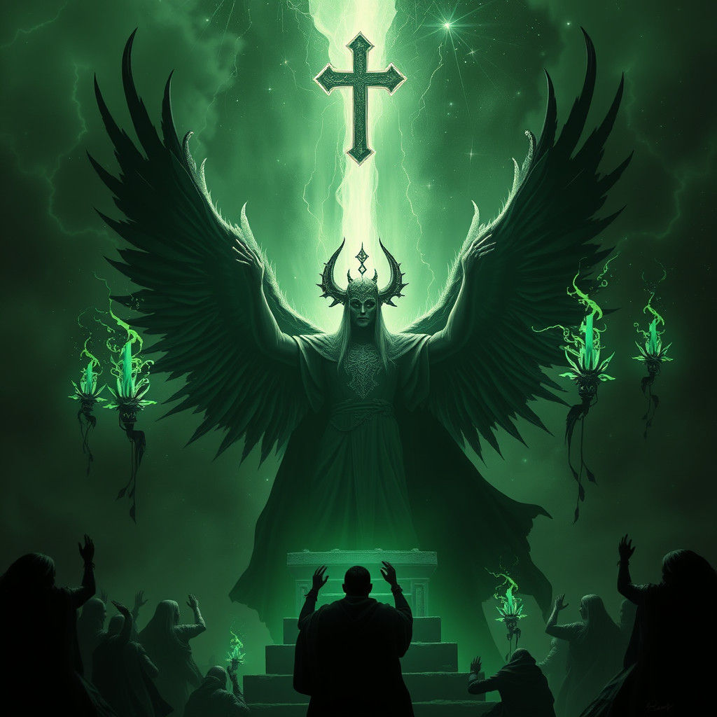 Majestic Cosmic Sumerian God Arises