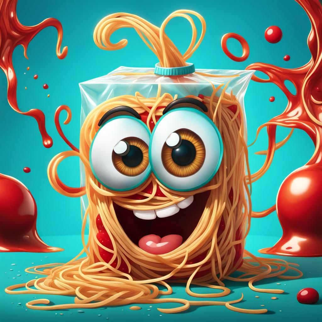 Spaghetti face