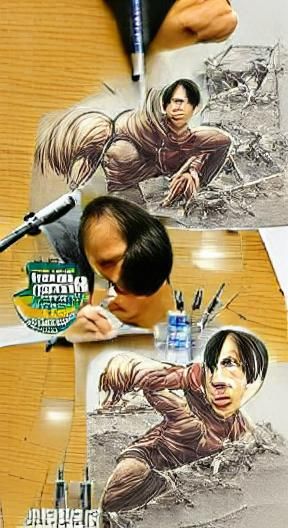 Attack on Titan Manga Art Style