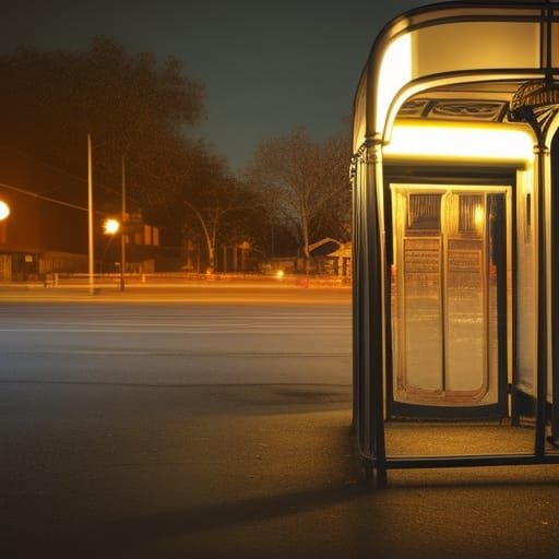 LIMINAL SPACE, bus stop