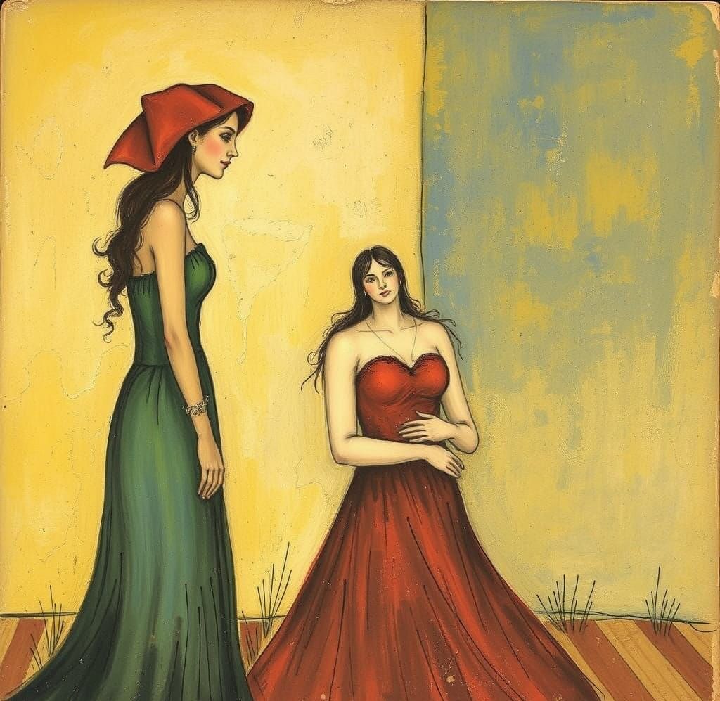 Surrealist Art in Dreamlike Landscape