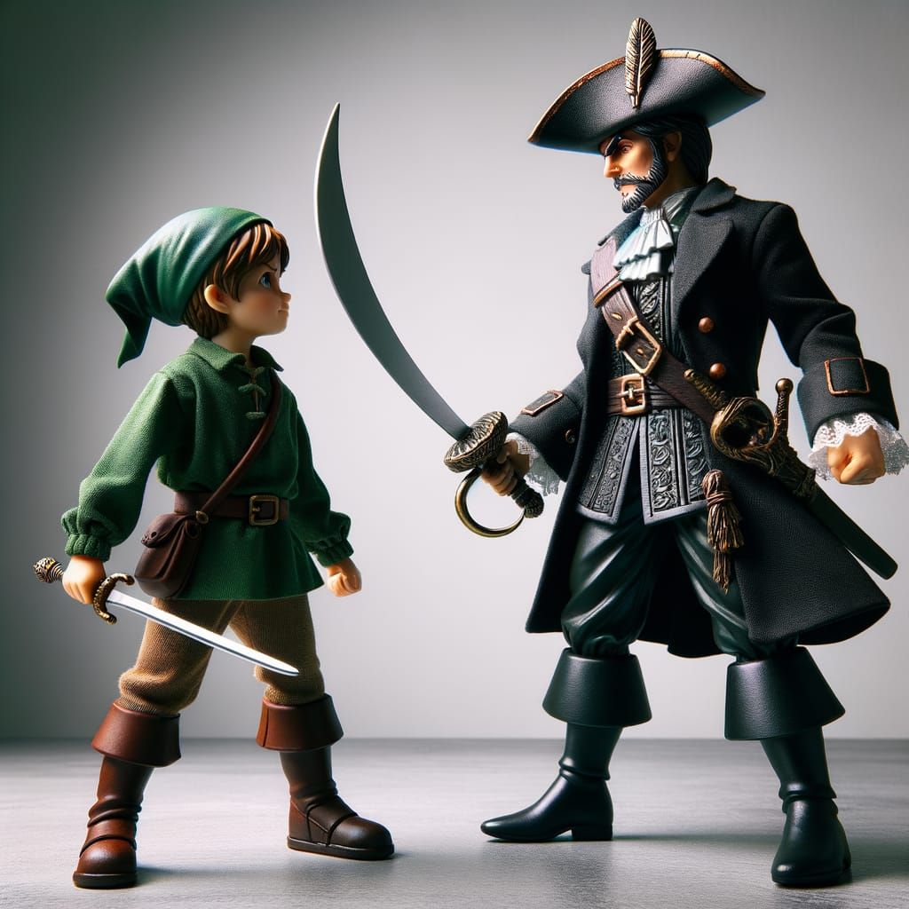 Youthful Hero Faces Off Against the Notorious Captain Hook
