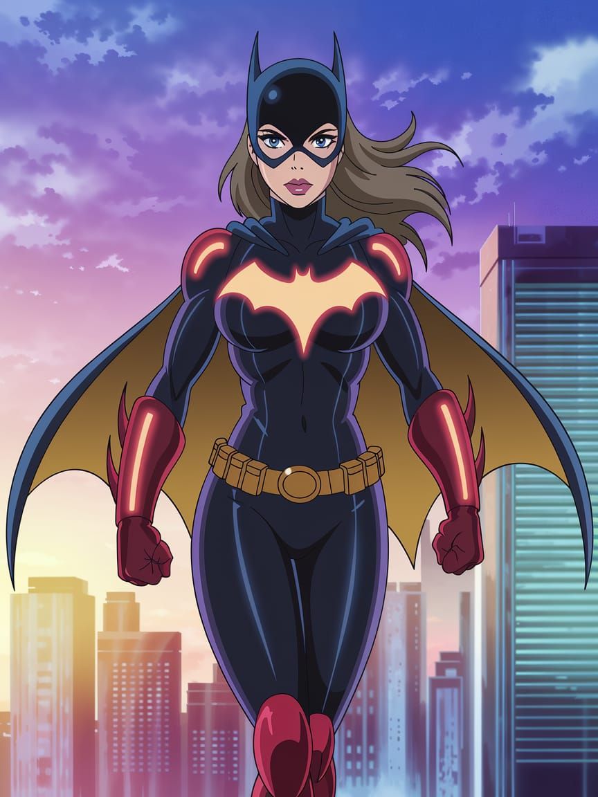 Anime-Inspired Heroine Blends Batgirl and Rescue Pepper Pott...