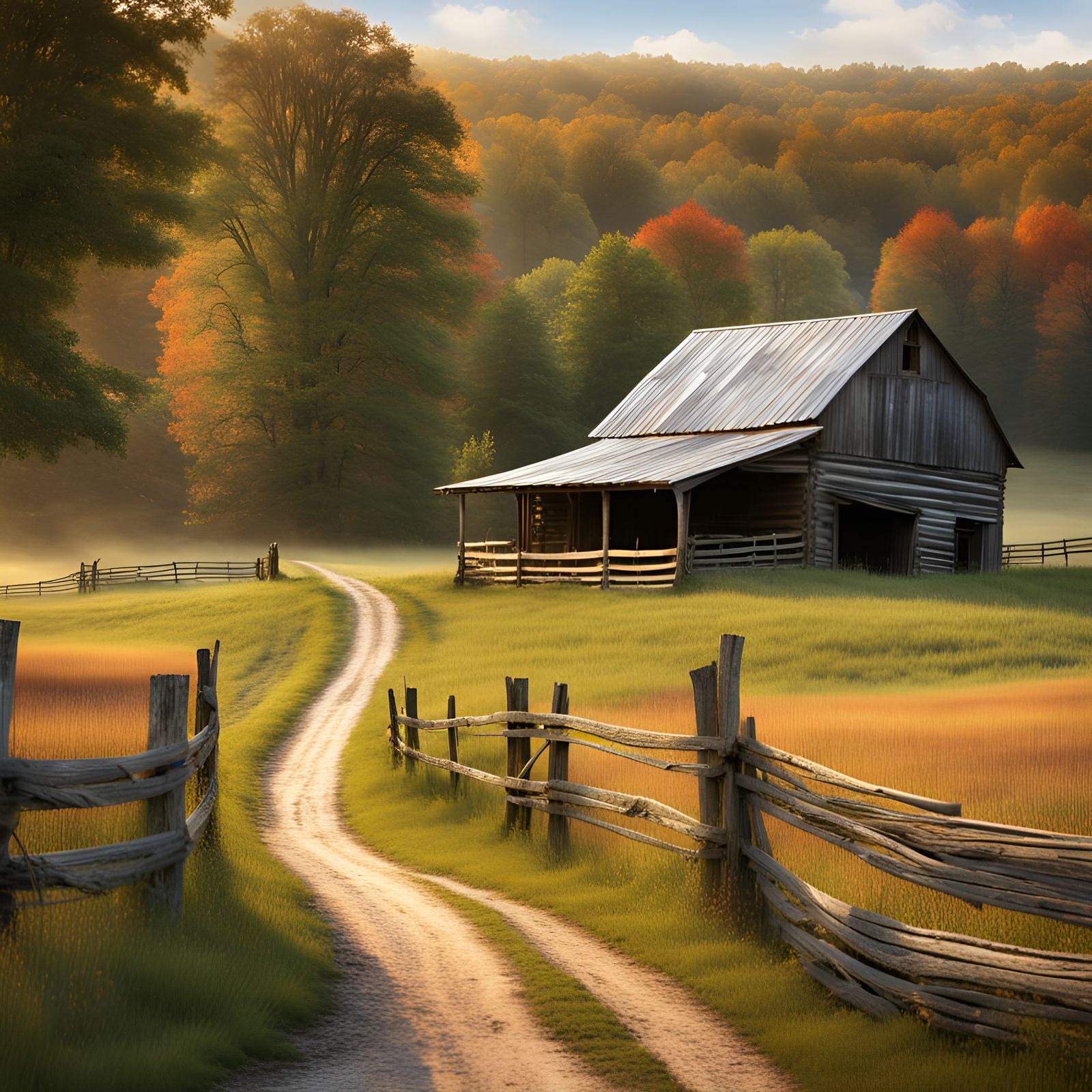 Imagine yourself standing on a dirt road in the heart of Ken...
