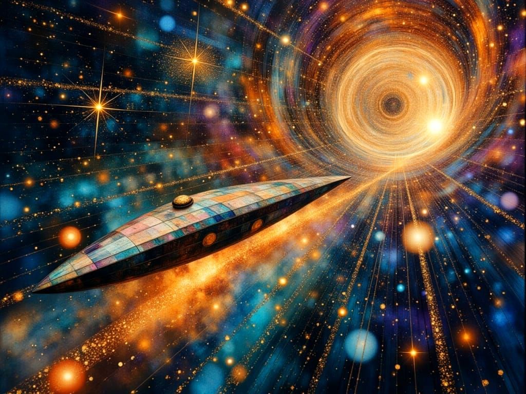 Interstellar Starships in High-Velocity Plasma Vortex