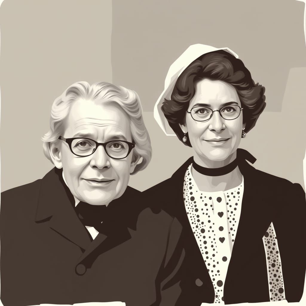 Herr Vorragend und Frau Dulent