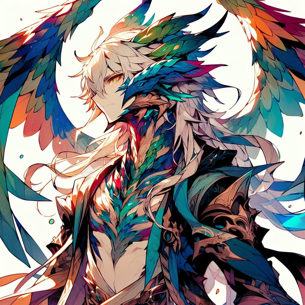 Anime Style Frith Character in Fantasy Setting