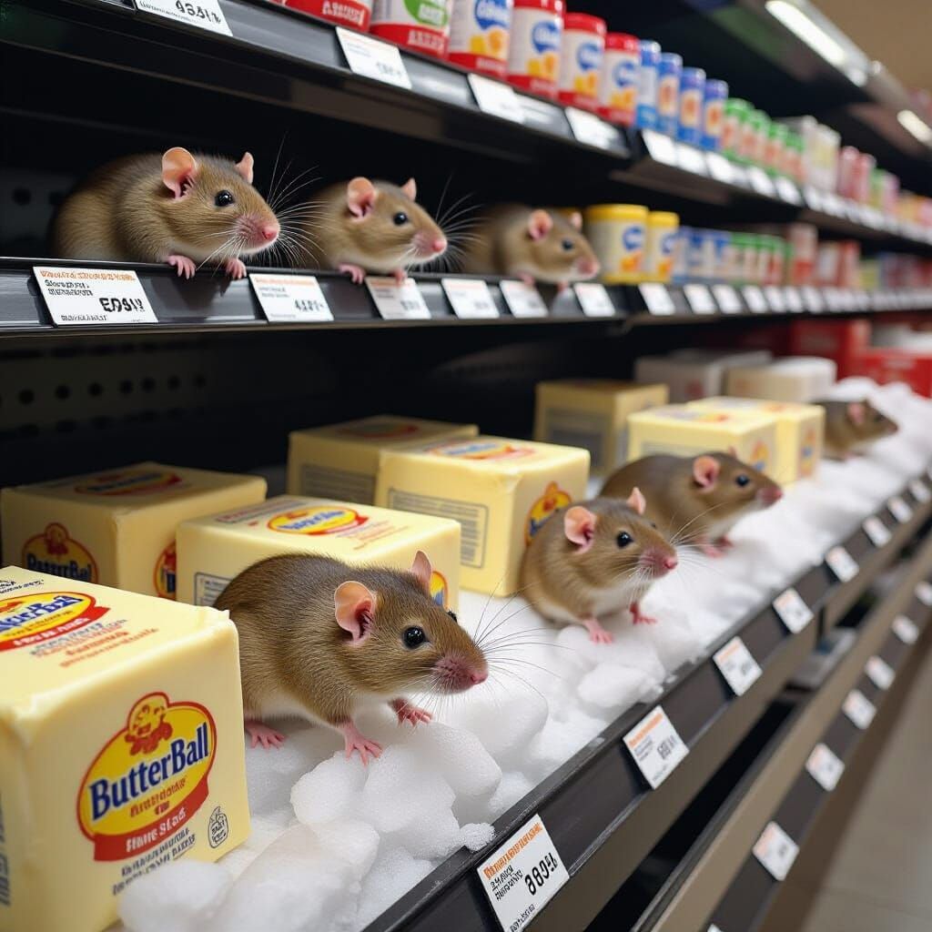 Grotesque Thanksgiving: Rats and Mold in Grocery Store