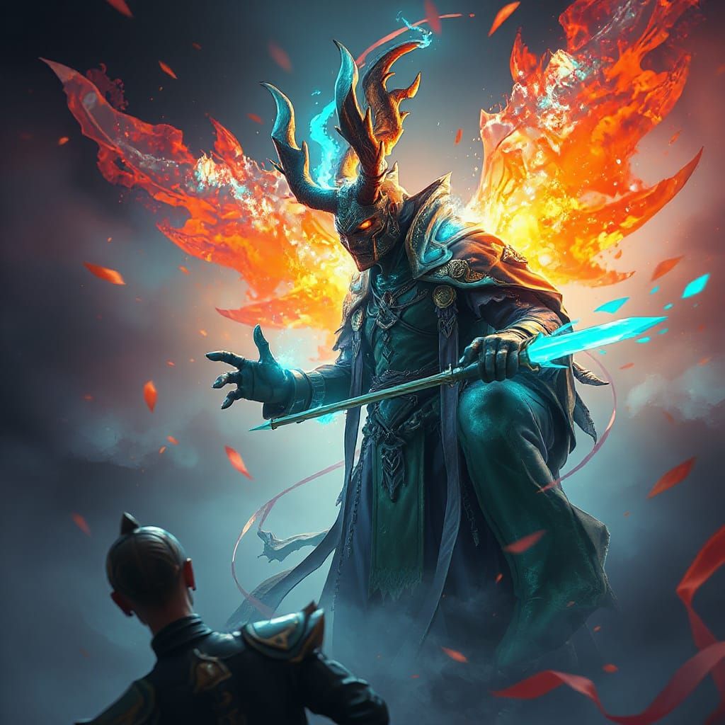 Exalted Glupht: Hyperdetailed Concept Art in Art Nouveau Sty...