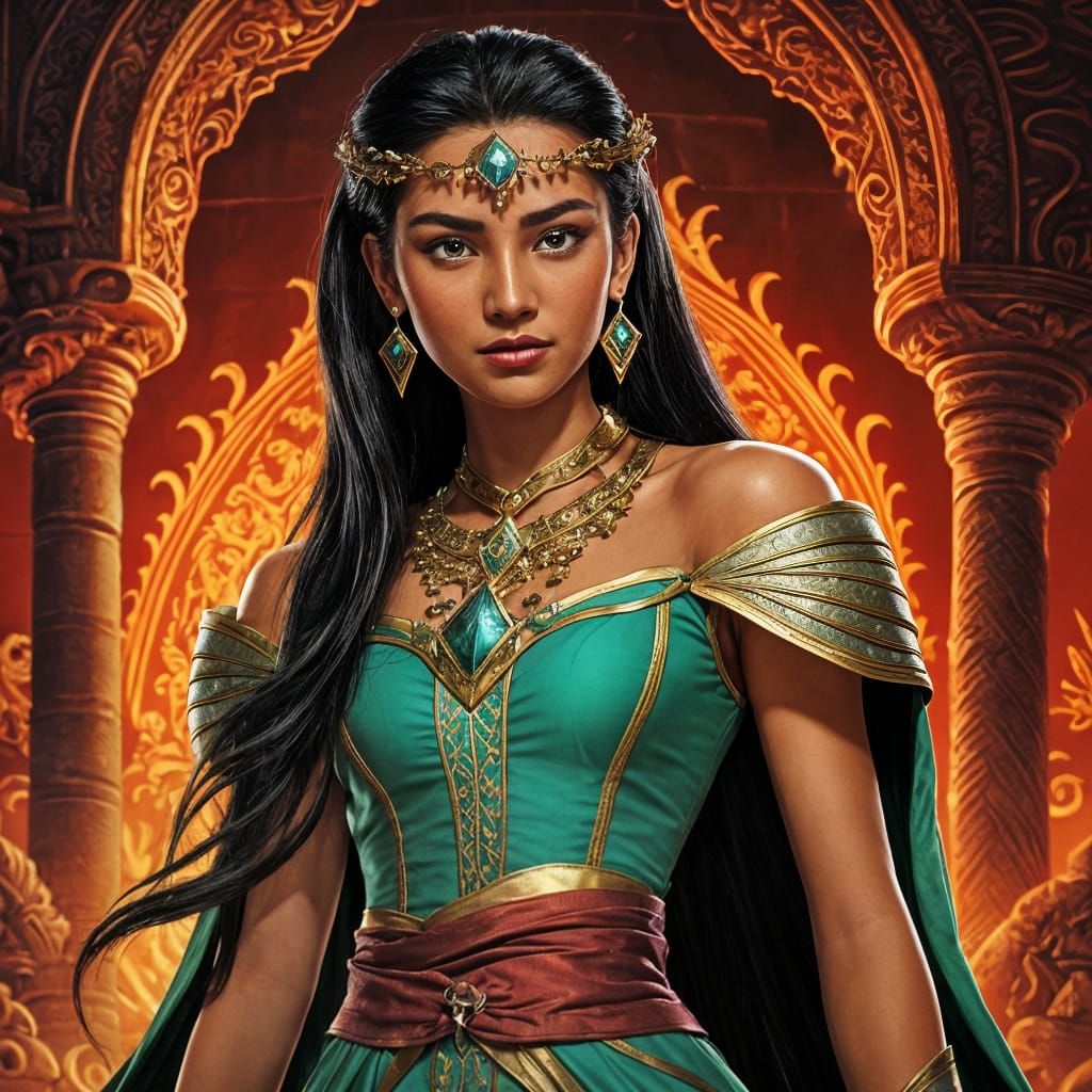 Bad Raya, Alt. Disney Princess