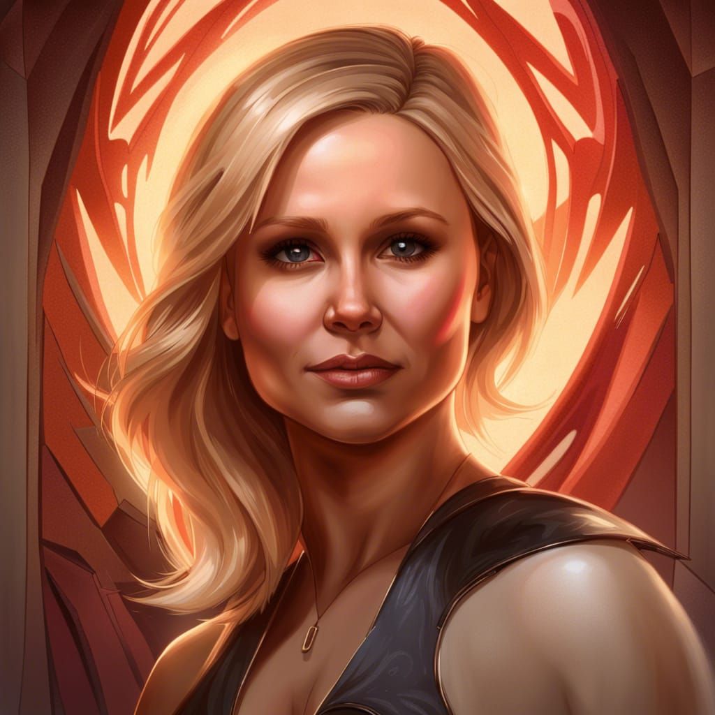 Intricate Portrait with Devilish Smirk in Unreal Engine 5