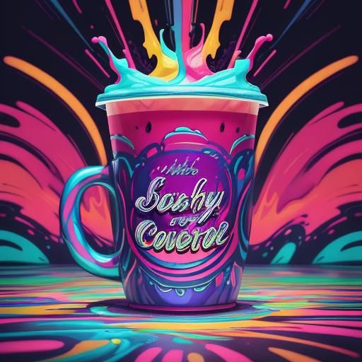 Surreal Pop Art Candy Dreamscape