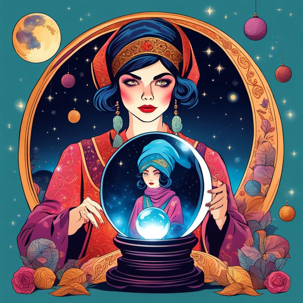 The Egocentric Crystal Gazer