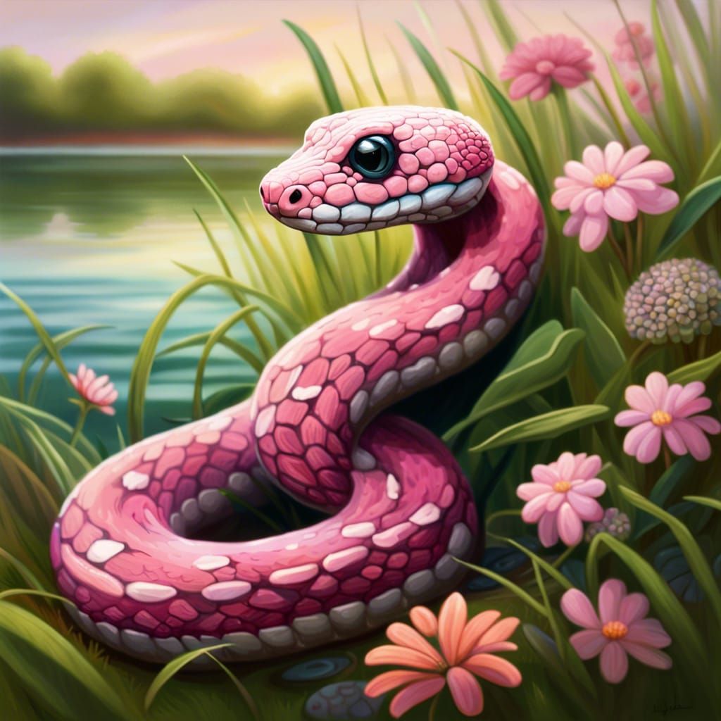 pink snake 2