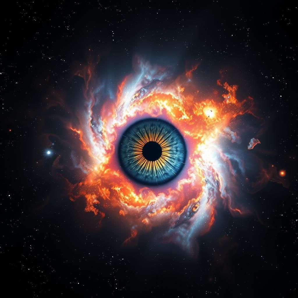 Eye Nebula: Detailed Fantasy Concept Art
