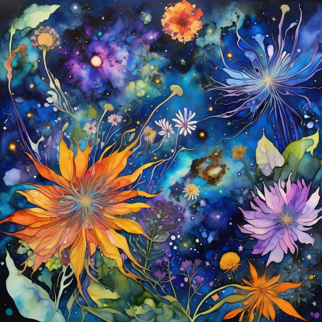 Exploding Nebula: A Hydropunk Garden