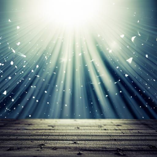 Glittering Stars Falling from the Heavens