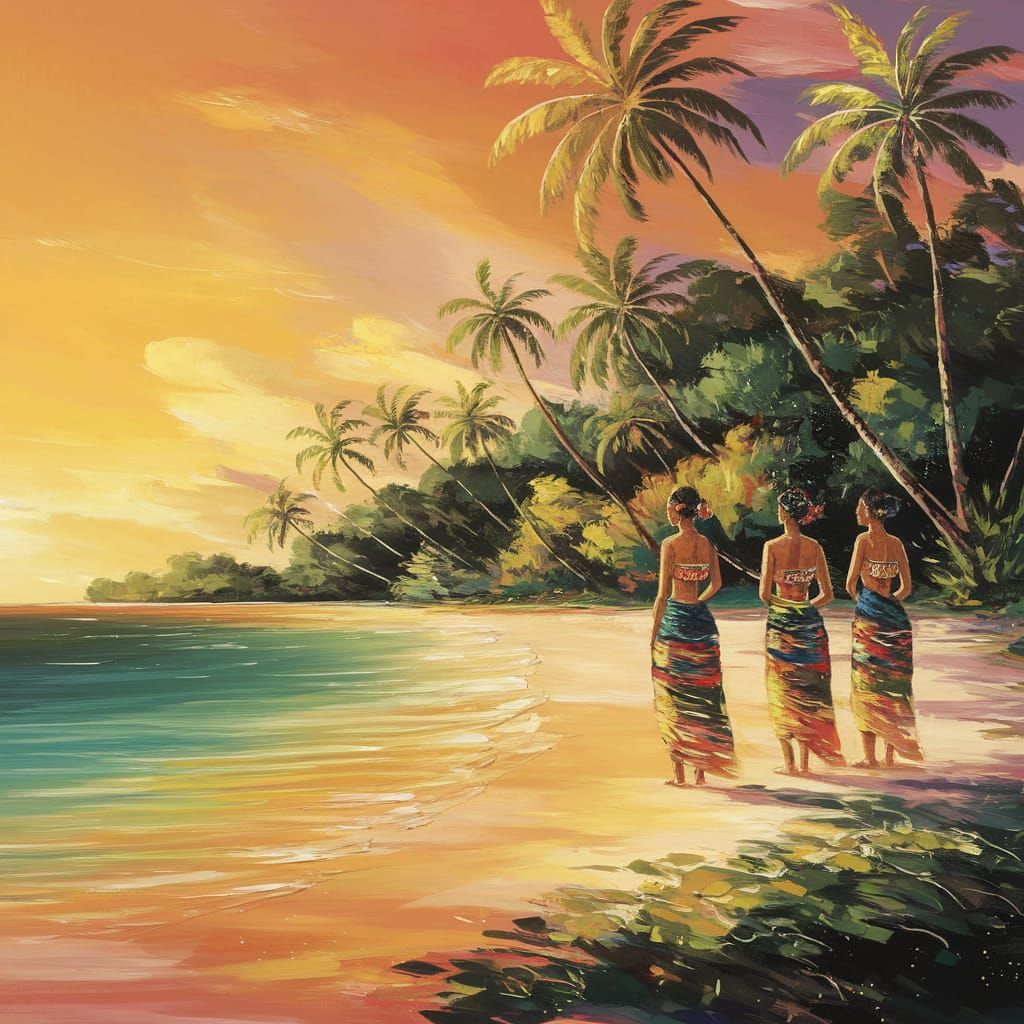 In the Style of Paul Gauguin