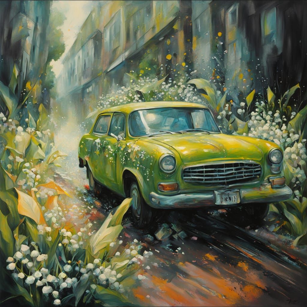 Ethereal Beauty in Charcoal Realism