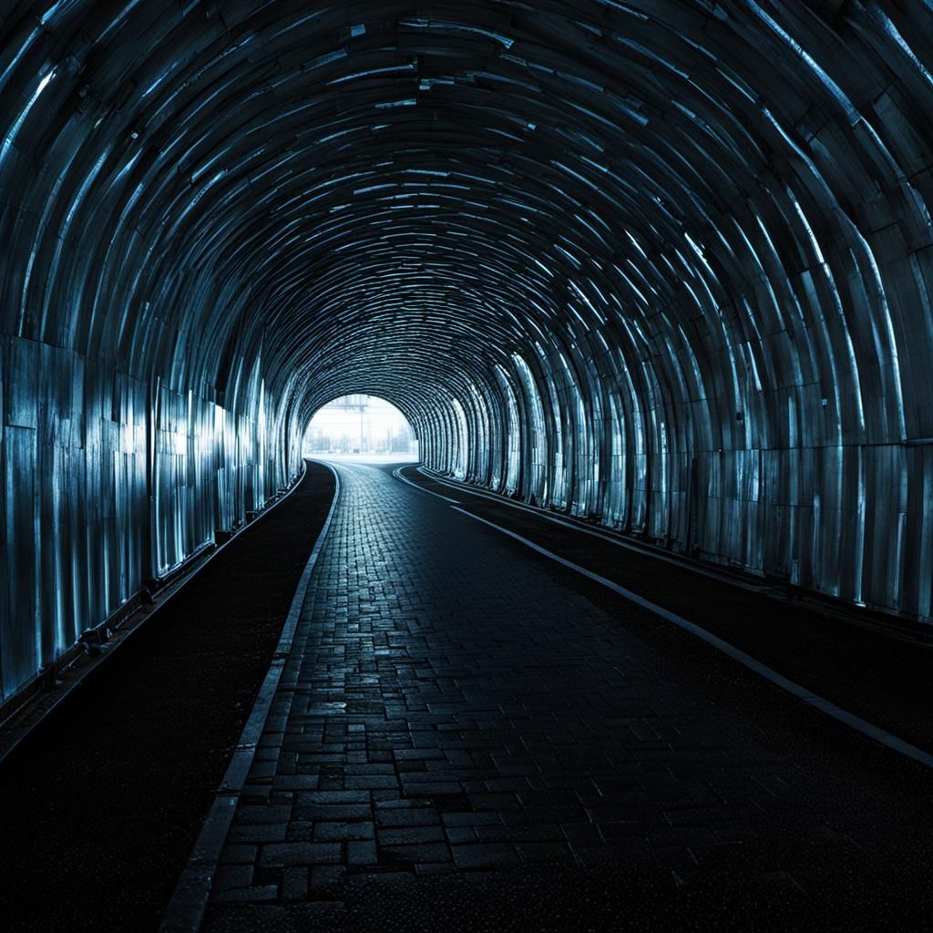 White Light Beckons at Tunnel's End