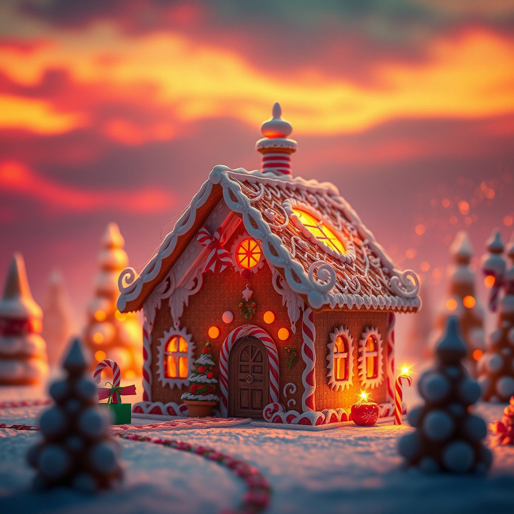 Christmas Gingerbread House