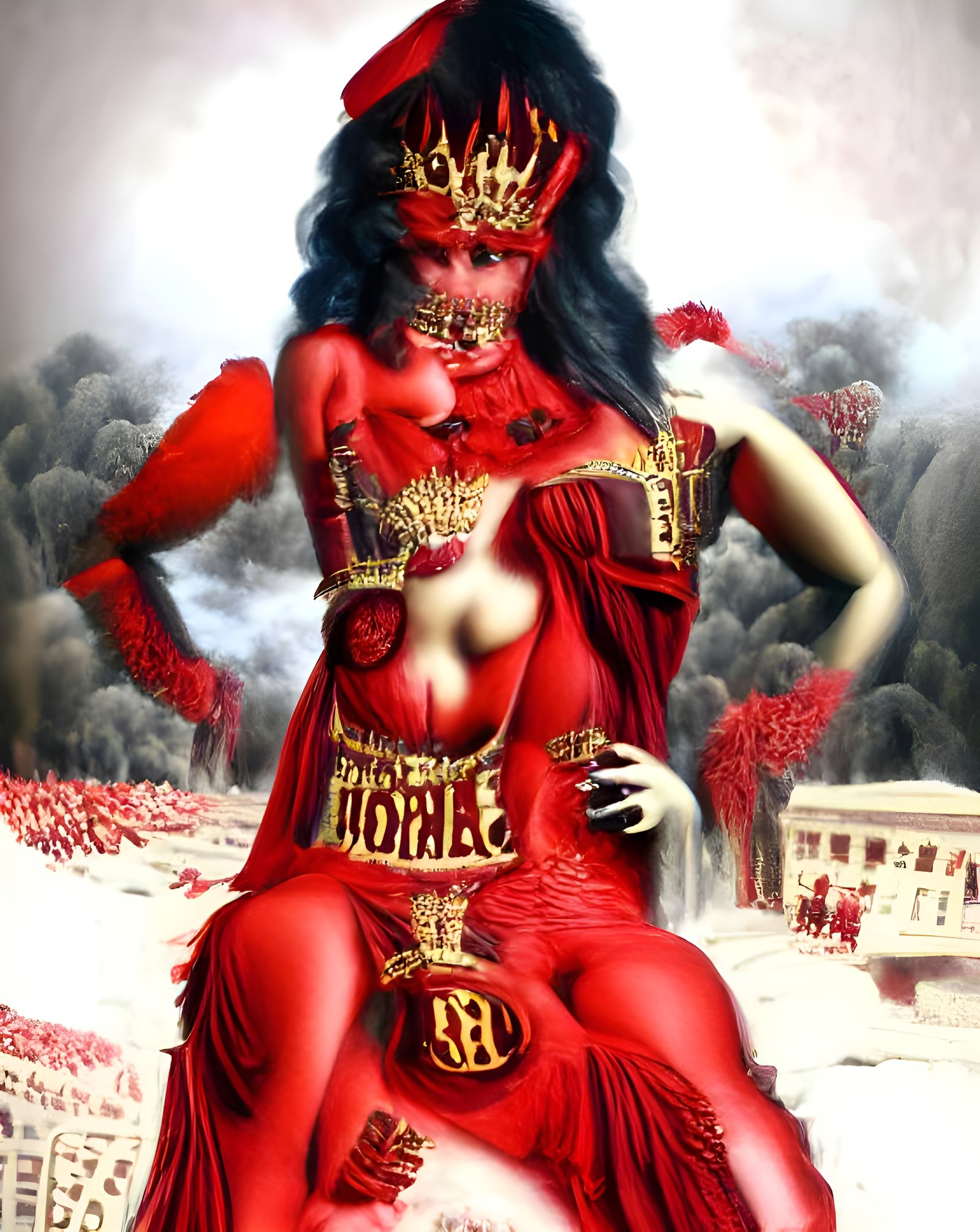 The scarlet whore of babylon