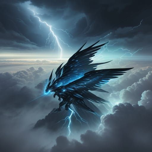 Ethereal Fantasy Thunderstorm with Gigantamax Stratomir