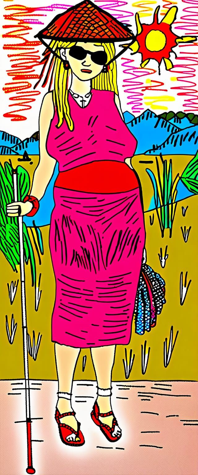 Professional Portrait of a Blind Woman by Top Photographers