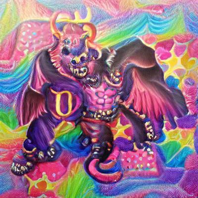Orcus in Lisa Frank Style