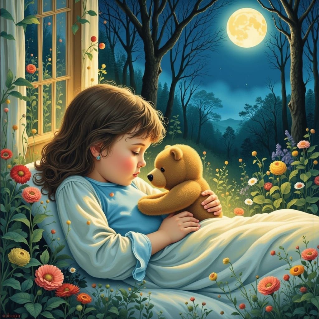 Dreamy Fairy Tale World of a Child