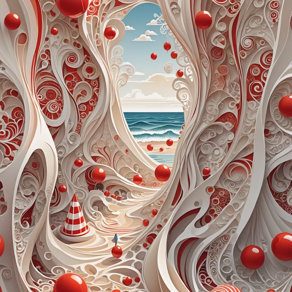 Abstract Fractal Geometry: Summer Holiday Search