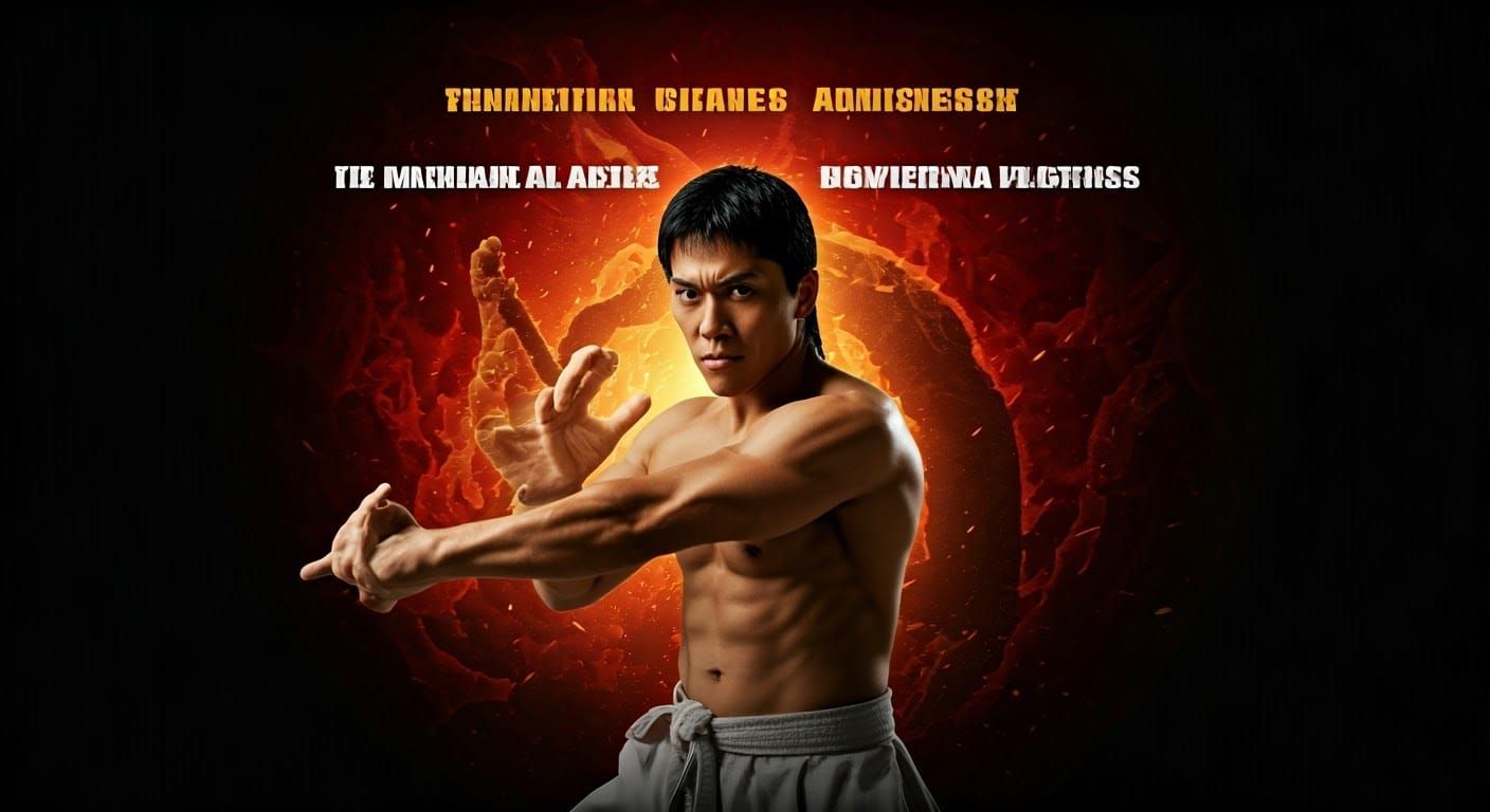 Martial Arts Adventure DVD Cover Design