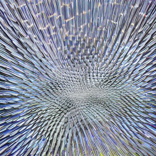 Hyperbolic Origami Lamp with Multicolored Lights