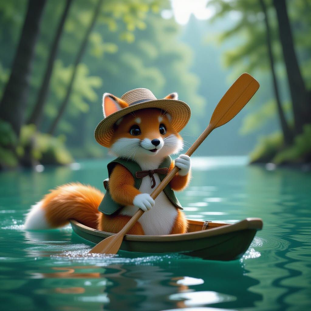 Mouse-Fox Hybrid Sailing in Moldy Forest