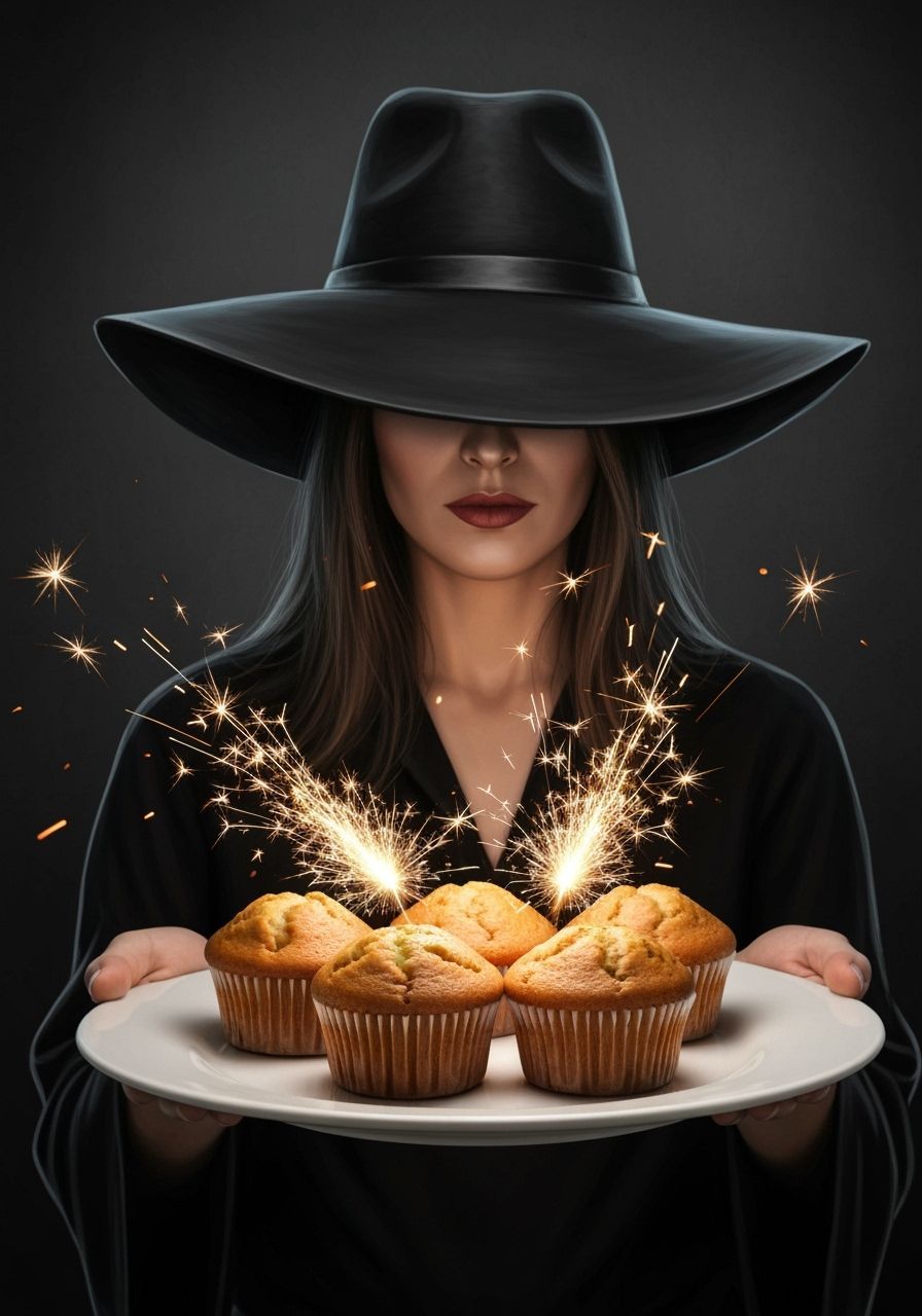Sorceress Presents Magical Sparkling Muffins