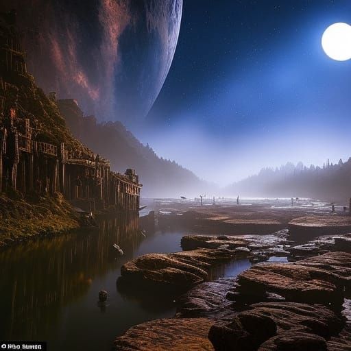 Cinematic Five Nights at Freddy's Digital Matte Painting