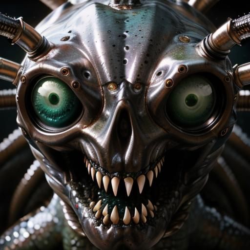 Colossal Demonic Eye Captured in Underwater Photo