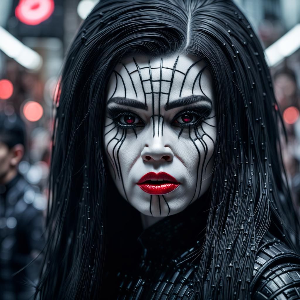 Chewbacca HR Giger Female in Hibiya Street