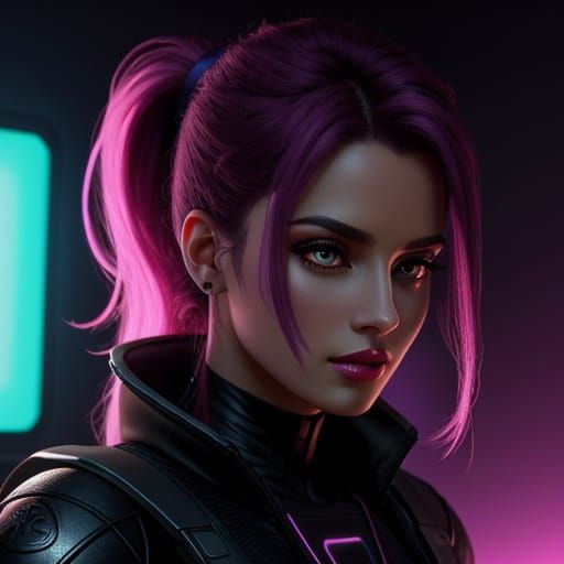 Futuristic Leela Concept Art in Digital Style