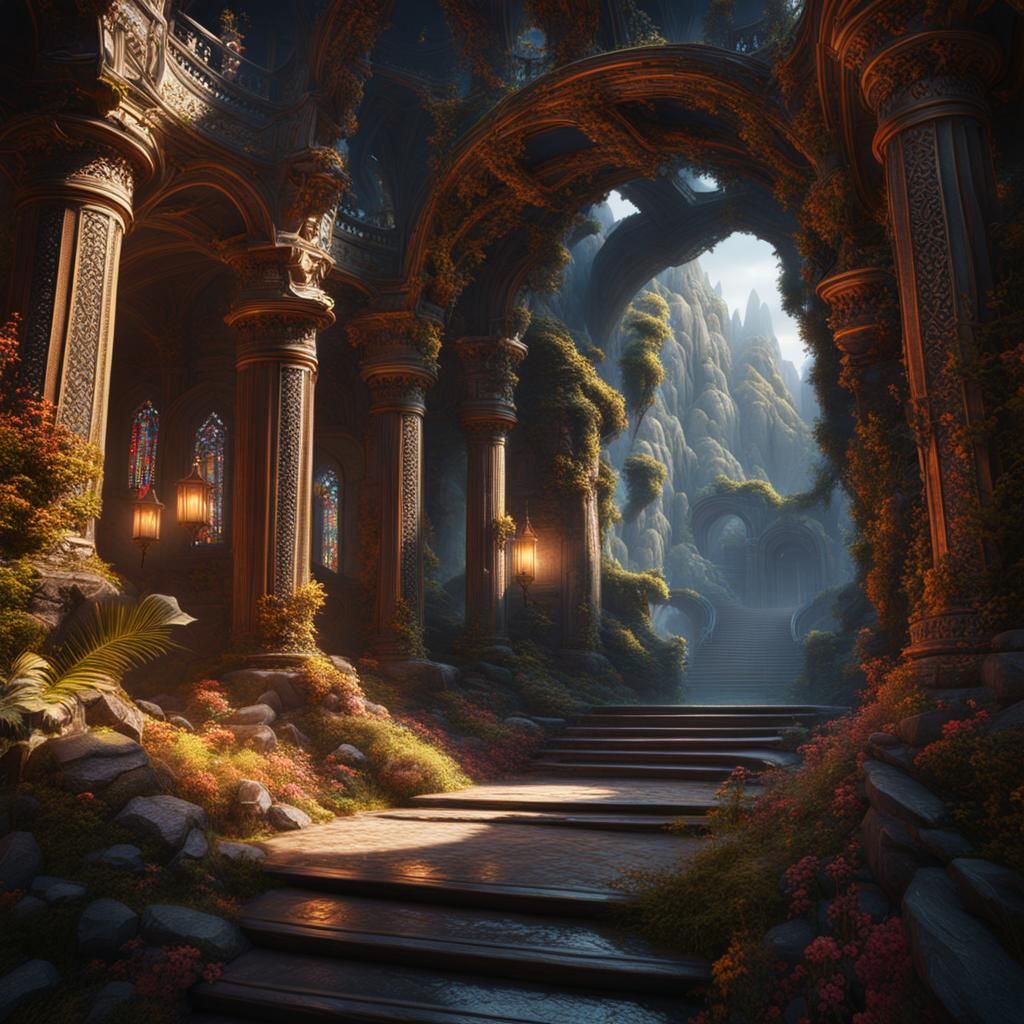 Detailed Matte Painting of ChatGPT in Unreal Engine
