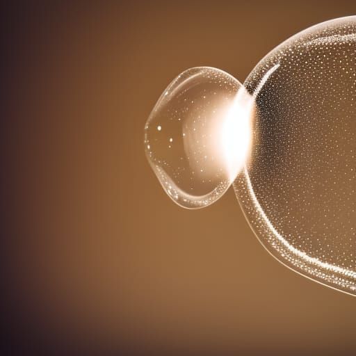 High-Speed Photo of Bullet Bursting Bubble
