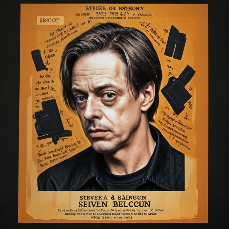 Steve Buscemi in Moody Portrait Style