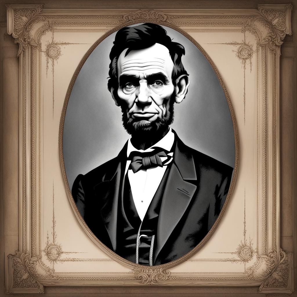 AI Generated Image of Abraham Lincoln